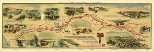 Pony_Express_Map_William_Henry_Jackson